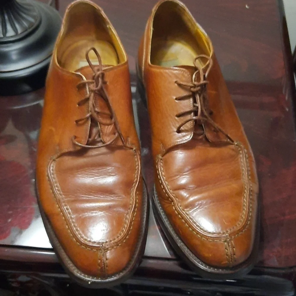 Cole Haan Men's Brown Leather Oxfords